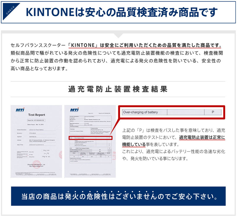 Kintoneは安心の品質検査済み商品